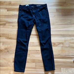 GAP Blue Skinny Jeans Acrylic Coated